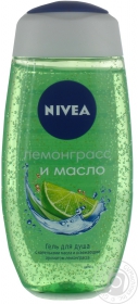 Гель Nivea Лемонграсс и масло для душа 250мл Германия