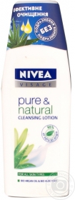 Молочко для обличчя Nivea очищуюче Pure Natura 200мл