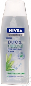 Лосьйон для обличчя Nivea очищуючий Pure Natural 200мл