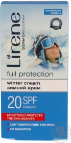 Крем для обличчя Lirene зимовий SPF20