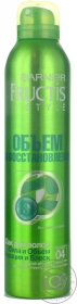 Лак Garnier Fructis Style Объем и восстановление для волос 250мл