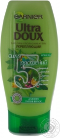 Бальзам-Ополіскувач для волосся Garnier Ultra Doux для всіх типів Сила 5 Рослин 200мл