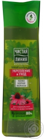 Шампунь д/норм.вол. Чистая Линия Зміцнення і догляд 400мл