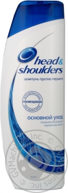 Шампунь Head &amp; Shoulders против перхоти основной уход 400мл Румыния