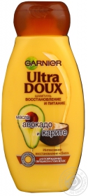 Шампунь Garnier Природний догляд Авокадо та Каріте 200мл