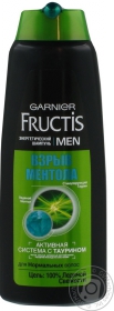 Шампунь для чоловіків Fructis Garnier Ментоловий Вибух 400мл