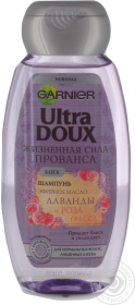 Шампунь для всіх типів волосся Garnier Ultra Doux Трави Провансу Лаванда та Троянда 200мл