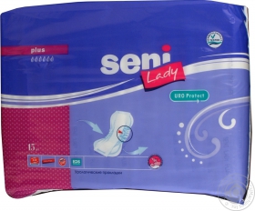 Прокладки урологічні Seni Lady Plus 15шт