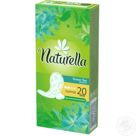 Прокладки щоденні Naturella Normal з ароматом зеленого чаю 20шт