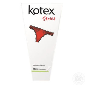 Прокладки щоденні Kotex String 18шт