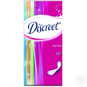 Прокладки щоденні Discreet Normal Plus Single 20шт