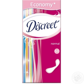 Прокладки щоденні Discreet Normal Plus Trio 60шт