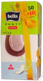 Прокладки щоденні Bella Panty Aroma Relax 50+10шт