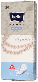 Прокладки щоденні Bella Panty Sensitive Elegan 20шт