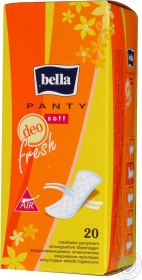 Прокладки щоденні Bella Panty Soft Deo Fresh 20шт