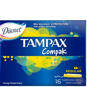 Тампони гігієнічні Tampax Compak Regular 16шт