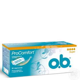 Тампони гігієнічні O.B.Pro Comfort Super 16шт