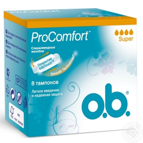 Тампони гігієнічні O.B.Pro Comfort Super 8шт