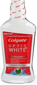 Ополіскувач Colgate Optik White 500мл