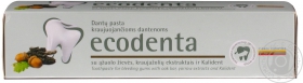 Зубна паста Ecodenta екологічна для кровоточащих ясен з екстрактами дубової кори,деревія і Kalident 100мл