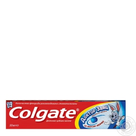 Зубна паста Colgate Bugs Bunny із смаком жувальної гумки 50мл