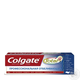 Зубная паста Colgate Тотал профессиональное отбеливание 100мл Китай