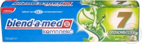 Зубная паста Blend-a-med Комплекс 7 + травы 100мл Германия