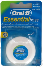 Зубна нитка Oral-B Essensial