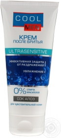 Крем після голiння Cool Men Ultrasensitive 200мл