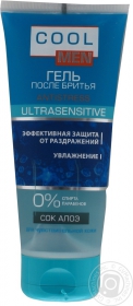 Гель після голiння Cool Men Ultrasensitive 200мл