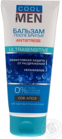 Бальзам після голiння Cool Men Ultrasensitive 200мл