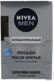 Лосьйон після гоління Nivea Срібний захист 100мл