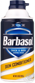 Піна для гоління Barbasol з ланоліном для жорсткої щетини 283г