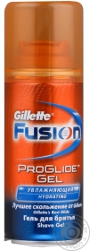 Гель Gillette Fusion увлажняющий для бритья 75мл Великобритания