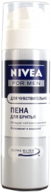 Пена Nivea для чувствительной кожи для бритья для мужчин 200мл Германия