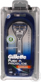 Бритва Fusion ProGlide Power Silver зі 1 змінною касетою