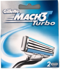 Картридж Gillette Mach 3 Turbo 2шт