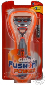 Станок для гоління Gillette Fusion Power+1картридж
