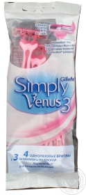 Станок Venus Simply 3 одноразовий 4шт