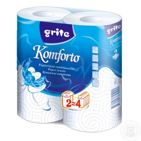 Рушники паперові Grite Komforto 2шт