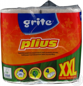 Папір туалетний Grite XXL plius 4шт