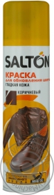 Фарба для гладкої шкіри Salton коричнева аерозоль 250мл