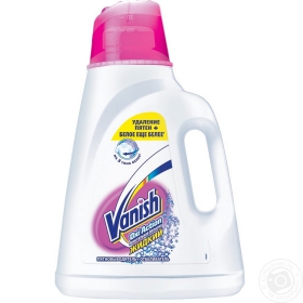 Засіб для виведення плям Vanish White рідкий 3л