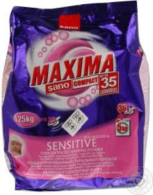 Стиральный порошок Махима Sano Sensetive для всех типов стирки 1.25кг