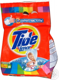 Порошок пральний Ttide СМЗ автомат Color Lenor Touch of Scent 1,5кг