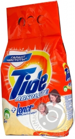 Стиральный порошок Tide Абсолют автомат прикосновение Ленор 3кг