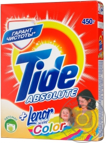 Порошок пральний Tide Color Lenor Scent Automat 450г