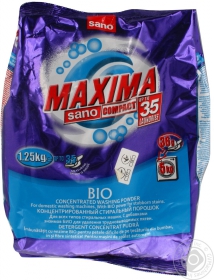 Стиральный порошок Махима Sano Bio автомат 1.25кг