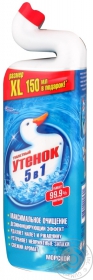 Средство Туалетный Утенок Морской 5в1 для мытья унитаза 900мл