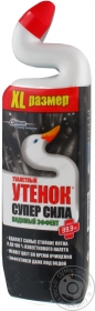 Средство Туалетный Утенок Супер сила 5в1 Видимый эффект для мытья унитаза 900мл